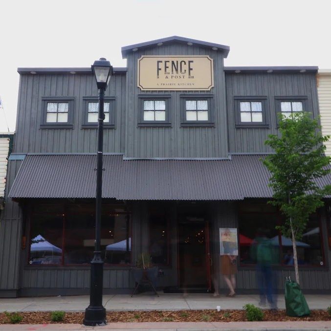 The front of Fence & Post on 1st Street West in Cochrane